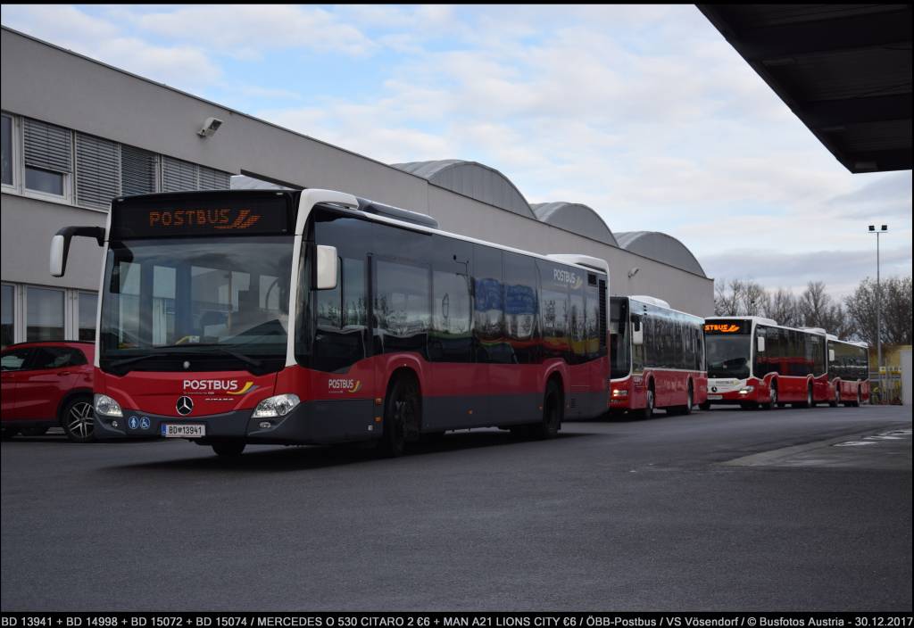 Busparade Aussfahrt VS Vösendorf