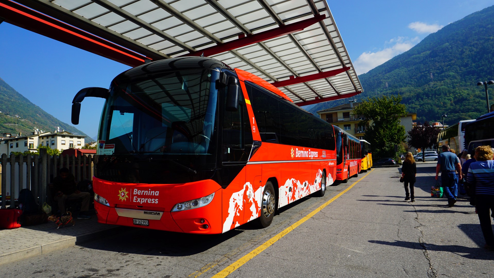 Bernina Express Busse Tirano